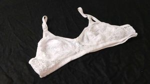 White Lace Bra