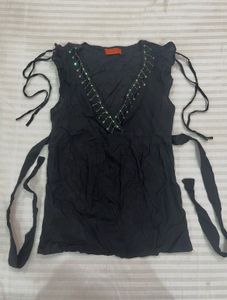 y2k beaded top