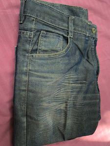 Embroidered Denim Jeans