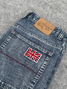 Stylish Patchwork Denim Jeans
