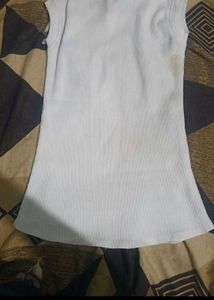 White LOVE Print Sleeveless Tank Top