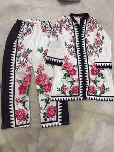 SummerFloral Kurta and Pant Set/ Co-ord set New