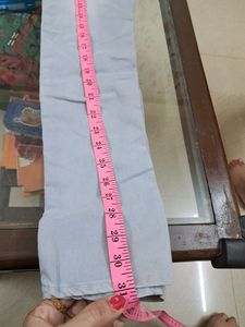 LIGHT BLUE cotton JEANS.