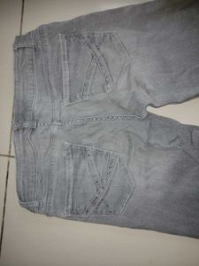 Grey Slim Fit Denim Jeans