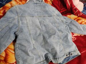 Solid Denim Jacket for Men &amp; Women both