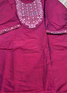 Elegant Embroidered Kurta Set