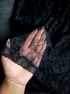 Sheer Black Lace Tank Top