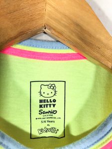 Neon Green Printed T-Shirt(Girl’s)
