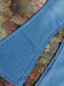 Light Wash Flare Jeans