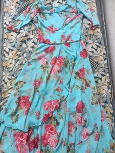 Floral Print Maxi Dress