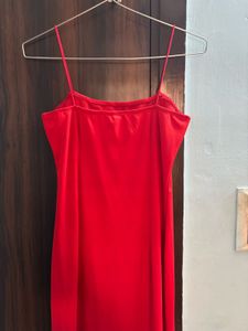 Stunning Red Bodycon Maxi Dress