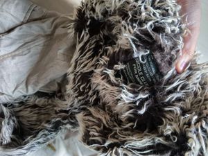 Faux Fur Hooded Winter Parka Jacket for Women