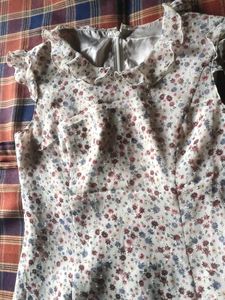 Vintage Floral Mini Dress