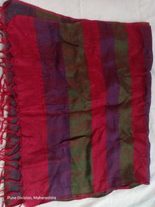 Striped Dupatta with Tassels