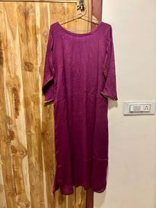 Elegant Silk Kurta Set with Dupatta