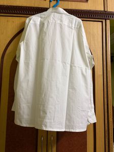 Classic White Men's Shirt
