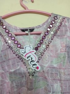 Floral Print Kurta