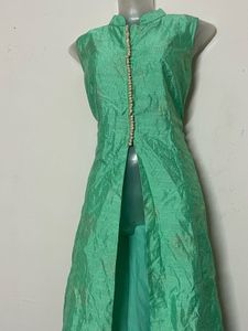 Beautiful Mint Green Ethnic Kurta
