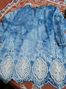 Beautiful Raton Cotton Tunic For Girls