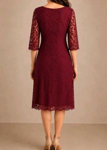 🔥LOWEST PRICE🔥 Elegant Lace V-Neck Dress