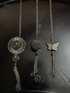 Set of 3 Unique locket Necklaces