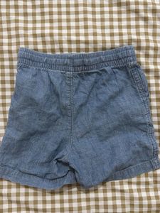 Light Blue Denim Shorts