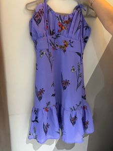 NOMAD Floral Midi Dress with Tie Straps