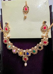 Vibrant Multicolored Gemstone Necklace