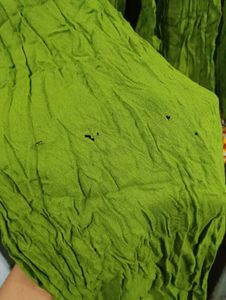 Embroidered Green Kurta Set
