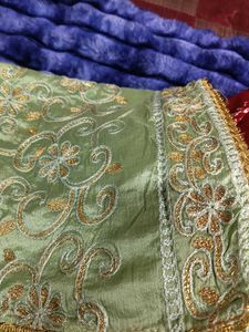 Elegant Embroidered Dress Material