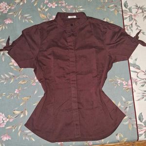Chic Burgundy Shirt