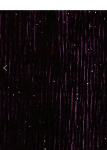 Velvet purple off shoulder dress