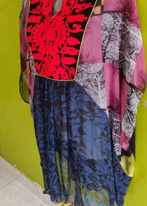 Colorful Patterned Tunic Top