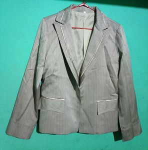 Striped Blazer