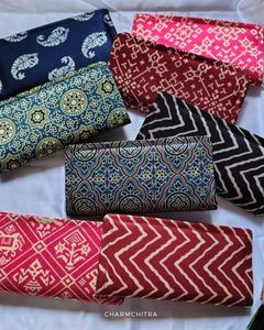 Handmade Patterned Wallets (Set of 8)