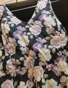 Floral Print Maxi Dress