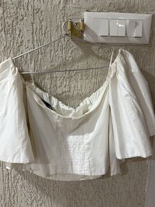Chic Off-Shoulder Crop Top