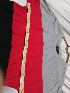 Color Block 3/4 Sleeve Top