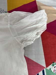 Chic White Puff Sleeve Top