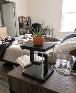 Floating table Unique Illusion Plant Stand