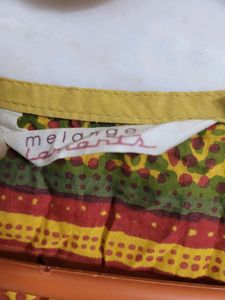 🎈NEW🎈Mustard Yellow Embroidered Short Kurti