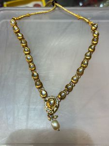 Exquisite Kundan & Pearl Necklace
