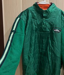 Green Pullover Jacket