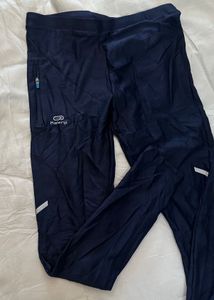 kalenji Men's Navy Running Tights