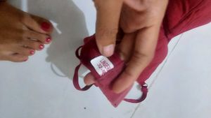 Maroon Padded Bra