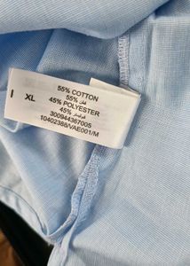 Light Blue Collared Shirt Dress
