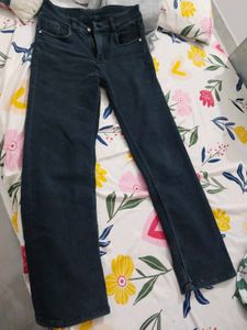 Dark Wash Straight Leg Jeans