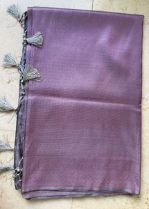 Dual Tone Soft Silk saree