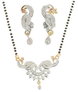 AD Peacock Mangalsutra Set