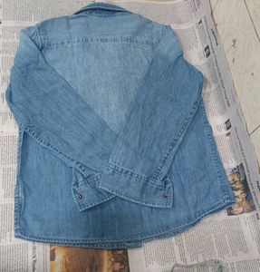 Classic Blue Denim Shirt